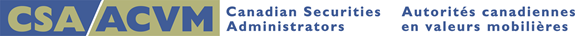 Canadian Securities Administrators logo
